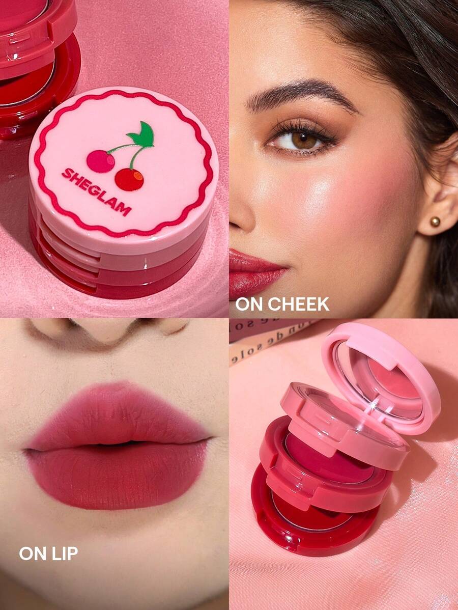 SHEGLAM Dream Cheek & Lip Cream Stack