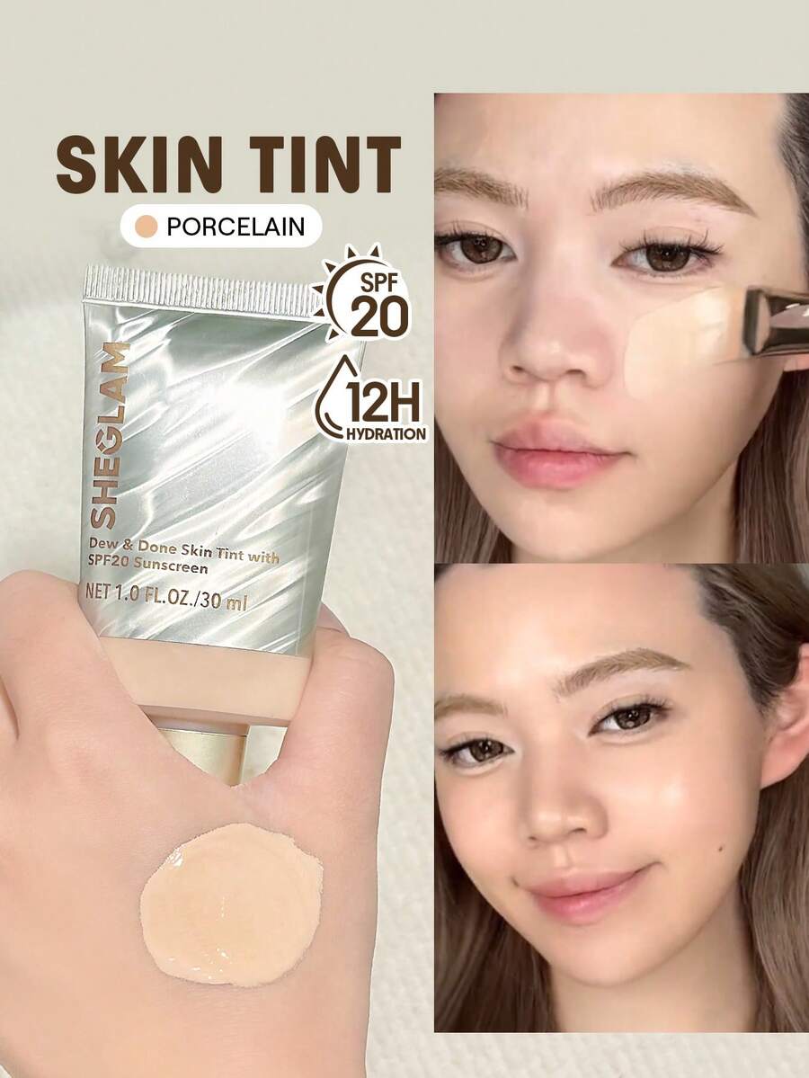 SHEGLAM Dew & Done Skin Tint With Spf20