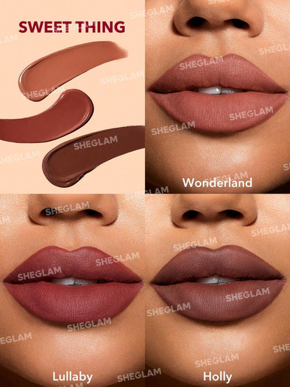 SHEGLAM Matte Allure Mini Liquid Lipstick Set