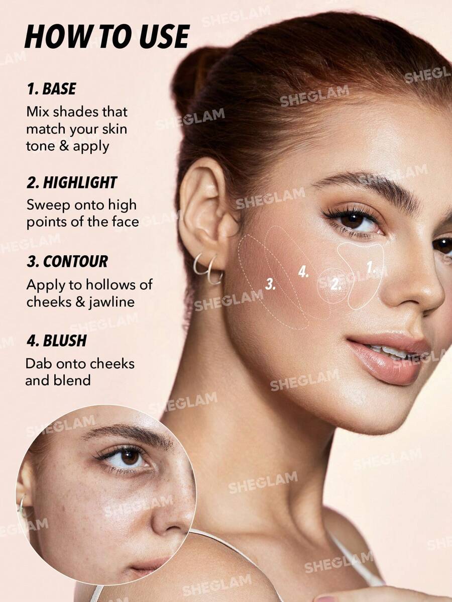 SHEGLAM All About That Face Multifunctional Face Palette