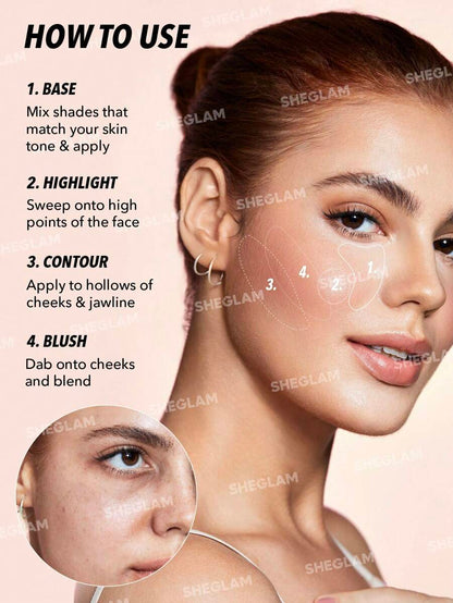 SHEGLAM All About That Face Multifunctional Face Palette