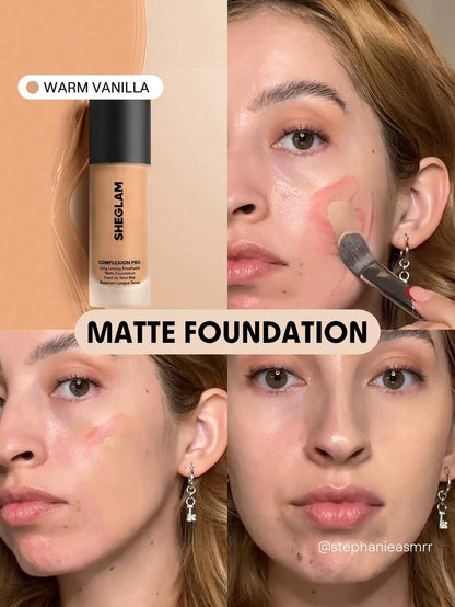SHEGLAM Complexion Pro Long Lasting Breathable Matte Foundation