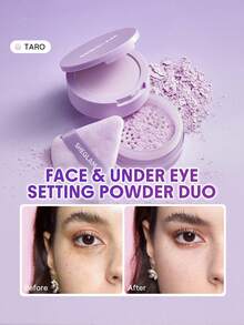 SHEGLAM Insta-Ready Face & Under Eye Setting Powder Duo